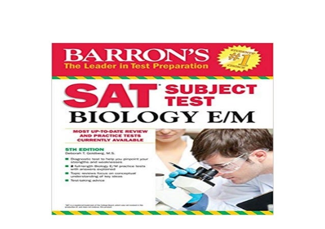 [download]_p.d.f library Barrons SAT Subject Test Biology EM 5th E…