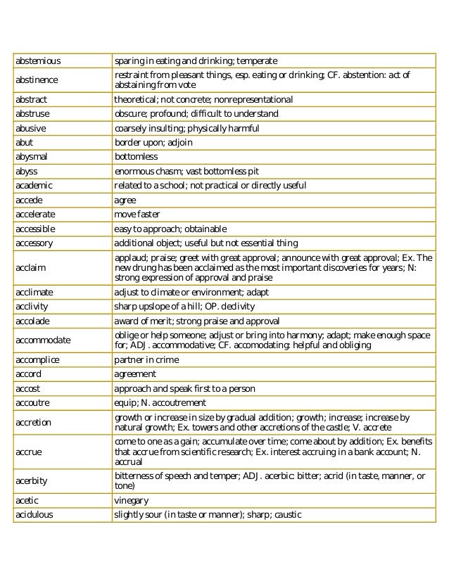 Barron S Wordlist