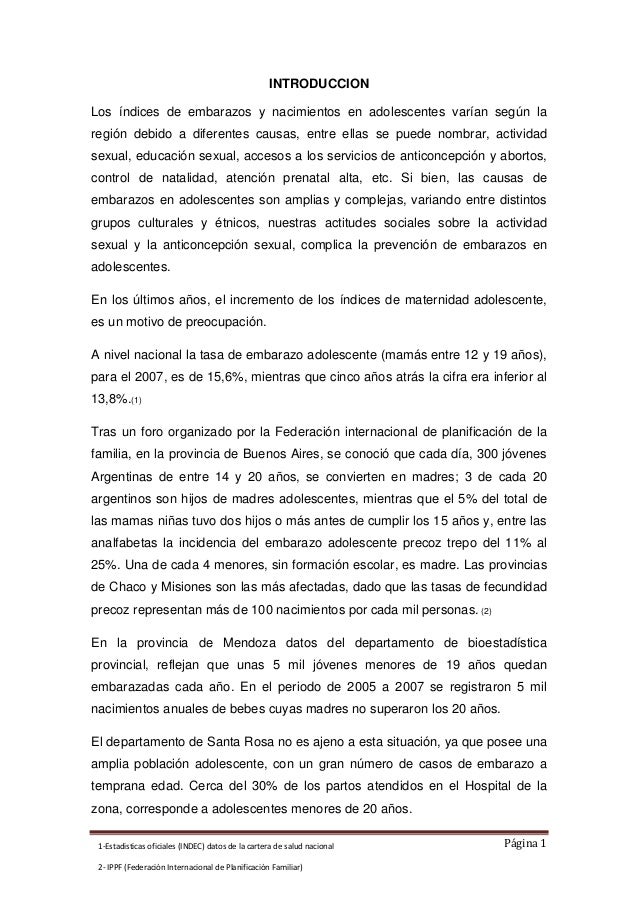 Tesis Embarazo Adolescente