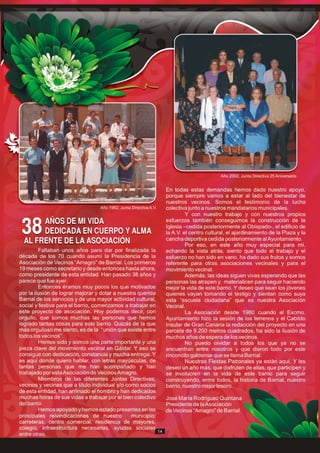 Programa de las Fiestas de Barrial 2015