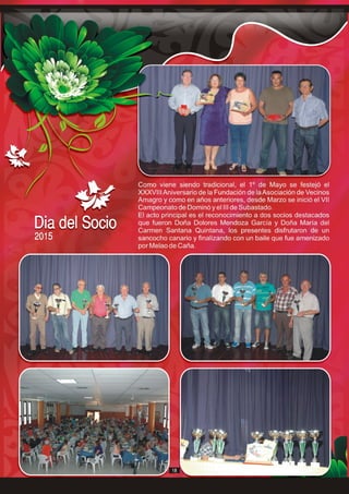 Programa de las Fiestas de Barrial 2015