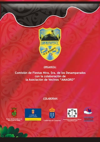 Programa de las Fiestas de Barrial 2015