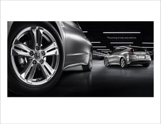 The joining of man and machine.
 