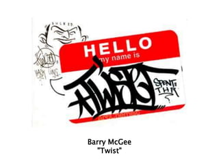 Barry McGee "Twist" 