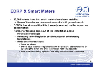 Smart Advanced Metering in the UK – An overview | PDF