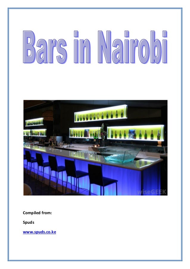 Bars in nairobi.