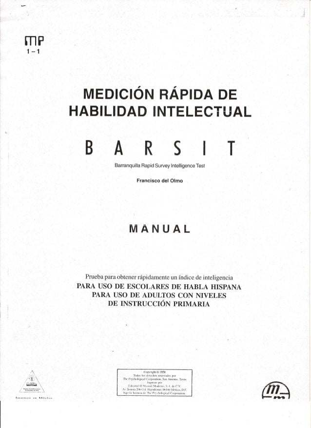 barsit manual survey powerpoint