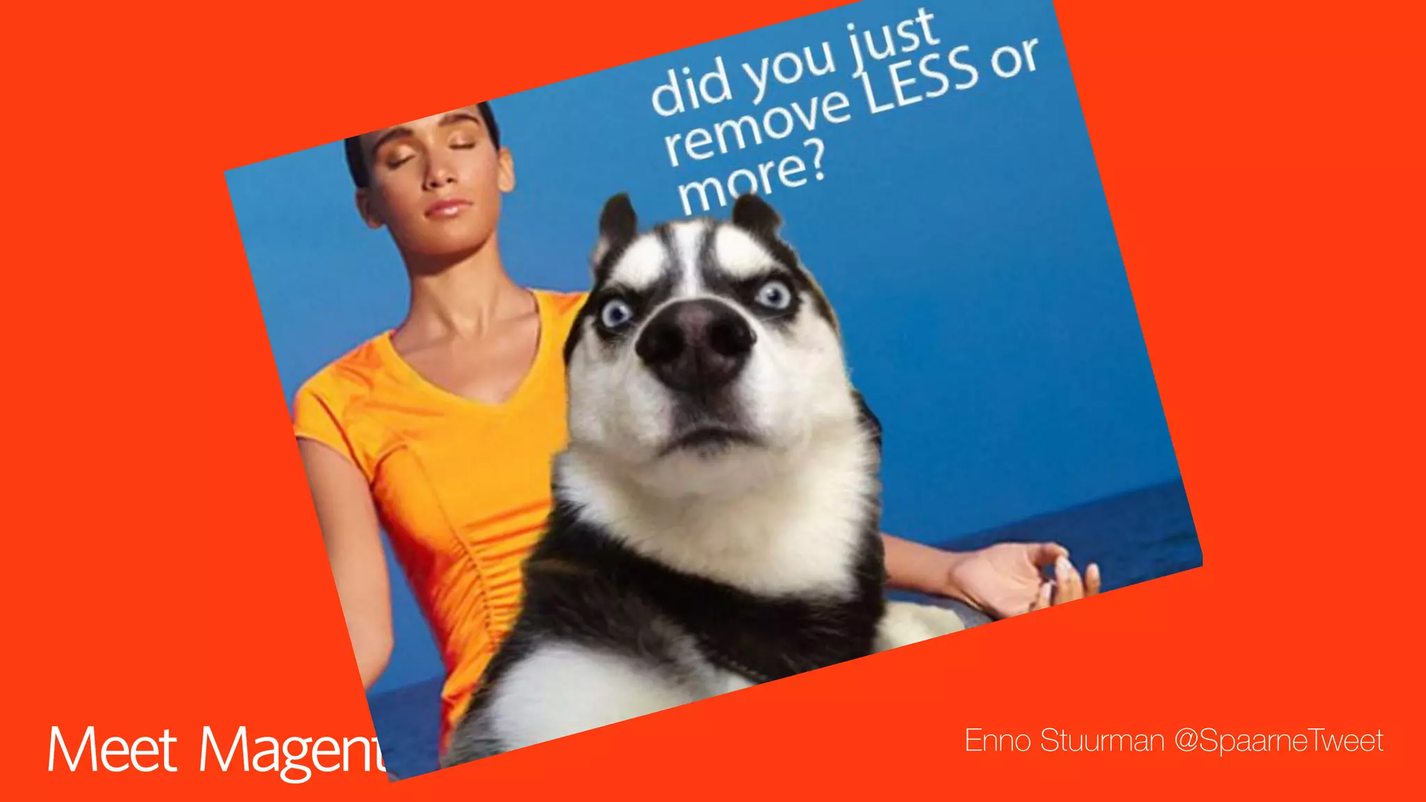 LESS to SASS Enno Stuurman @SpaarneTweet 