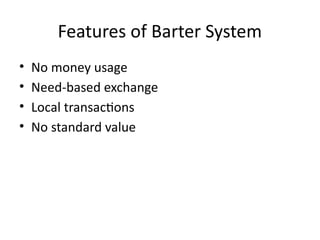Local Barter System Barter_System_India_indiaPresentation.pptx
