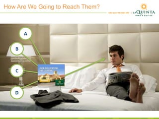 How Are We Going to Reach Them?
A
B
C
D
 