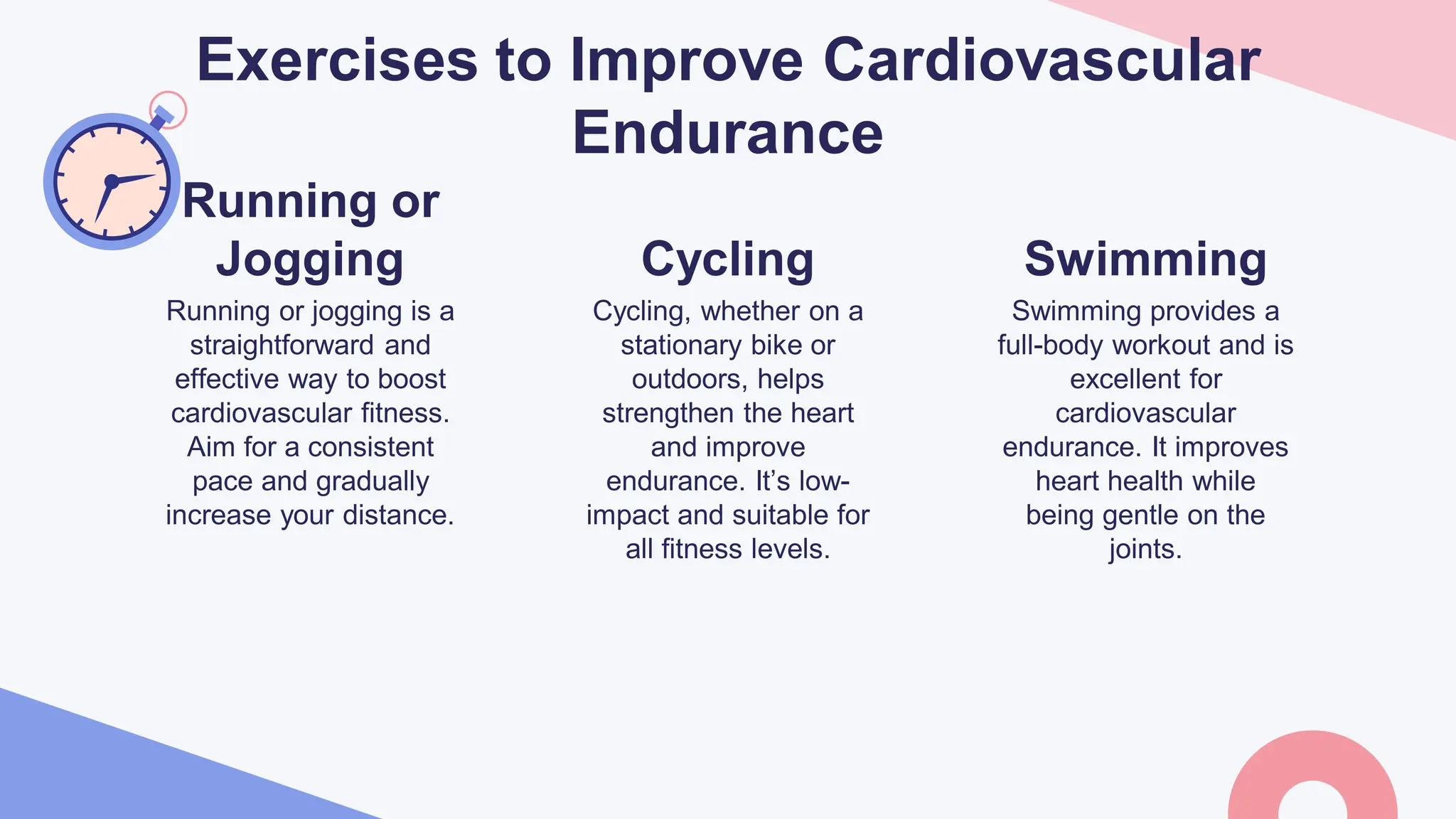 Cardiovascular Endurance and Its Benefits PPT