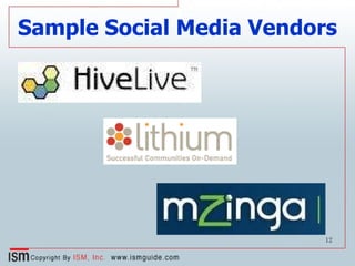 Sample Social Media Vendors 