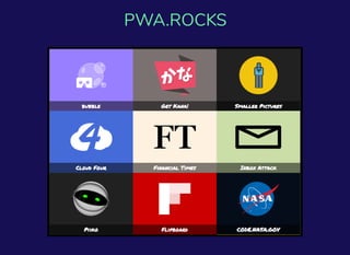 PWA.ROCKS
 