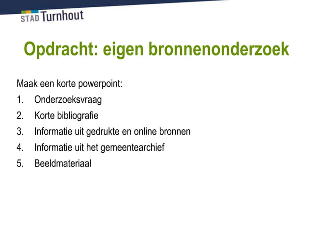 Hoe schrijf ik een historische verantwoorde tekst - lokale