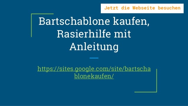 Bartschablone Kaufen Rasierhilfe Mit Anleitung