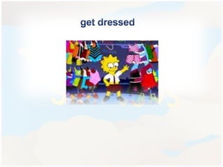 Bart Simpson Routine A Day in the Life of Bart: Exploring Daily Routines for Kids | PPTX