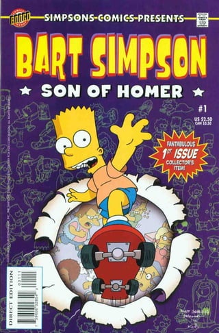 Bart simpson comics 01