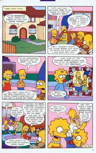 Bart simpson comics 14