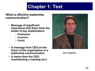 Baruch 2013 leadership communications[1] | PPT