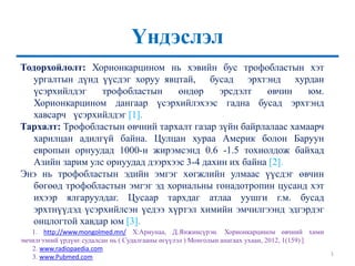 Baruun deed delbengiin horiocarcinoma | PPT | Free Download