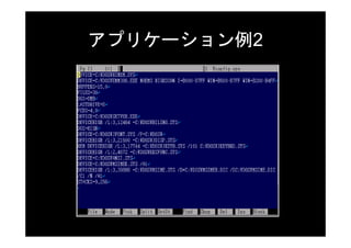 アプリケーション例2
 