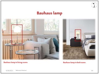 Bauhaus lamp
Bauhaus lamp in bedrooms
Bauhaus lamp in living rooms
ReferencePinterest
9/28/2021 64
 