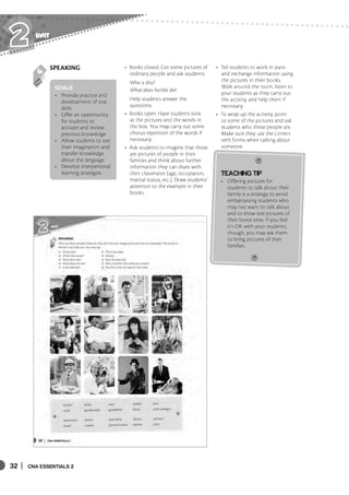 32 | CNA ESSENTIALS 2
UNIT
GOALS
TEACHING TIP
 