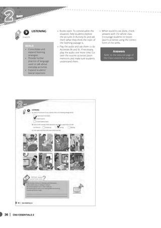 36 | CNA ESSENTIALS 2
UNIT
GOALS
Answers
 