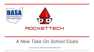 A New Take On School Clubs
http://youtu.be/LTD-F_WMVc8?list=UUt4amuK6_nEr88ya5YoQumA
 