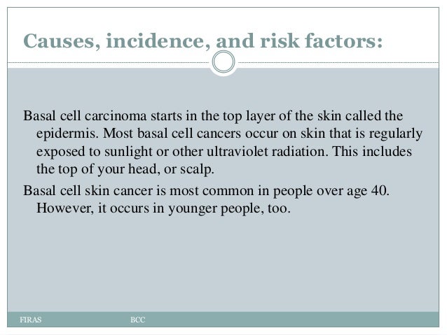 basal cell carcnoma