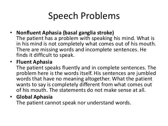 Basal ganglia stroke Basal ganglia stroke
