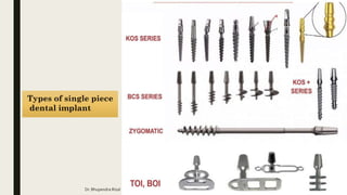 Basal implant - a newer variety of implant system | PPTX