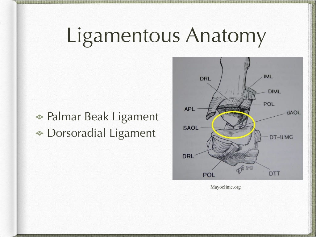 Basal joint arthritis presentation