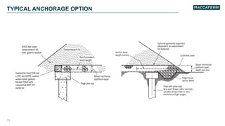 Anchorage Base Rails Basal Reinforcement design software overview | PPTX