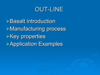 Basalt | PPT
