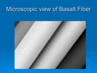 Basalt Fiber Raman Basalt | PPT
