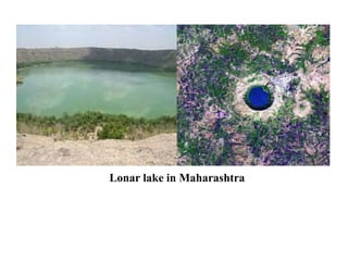 Lonar lake in Maharashtra
 