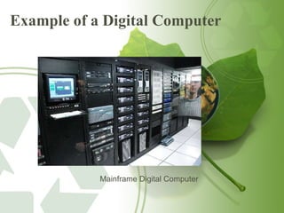Analog and Digital Computers | PPT