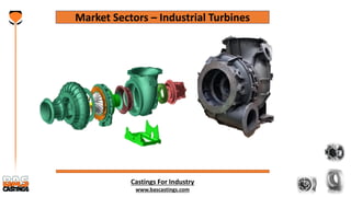 Castings For Industry
www.bascastings.com
Market Sectors – Industrial Turbines
 