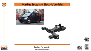 Castings For Industry
www.bascastings.com
Market Sectors – Electric Vehicle
 