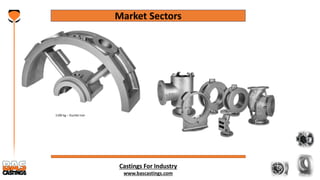 Castings For Industry
www.bascastings.com
Market Sectors
1100 kg – Ductile Iron
 