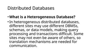 Understanding Distributed Databases and BASE Transactions: Concepts and ...