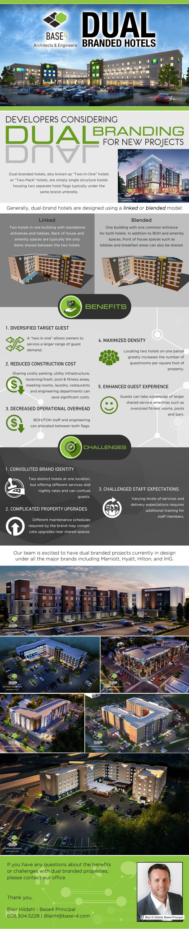 Base4 Hotel Architects -  Dual Branded Hotels