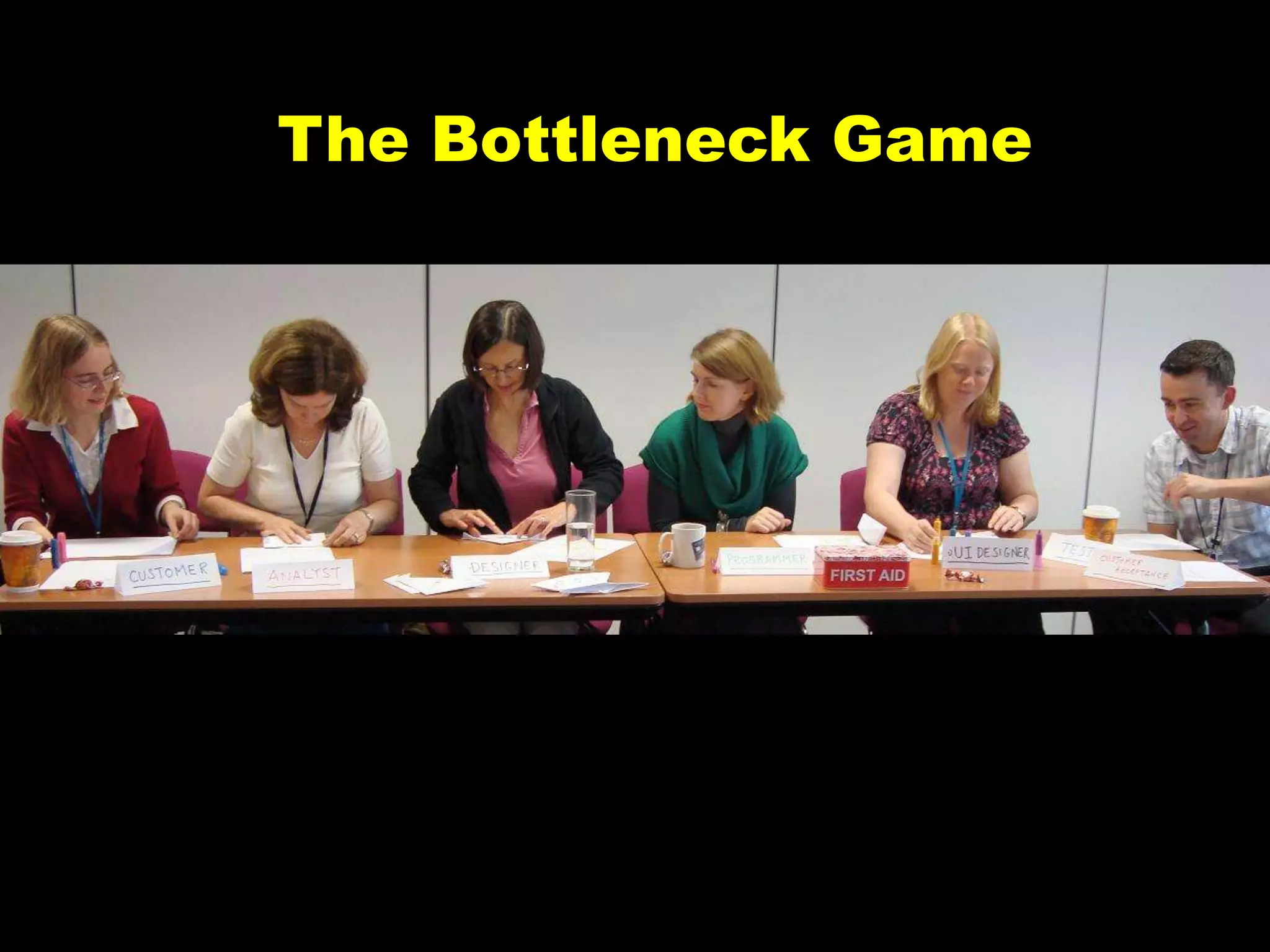 The Bottleneck Game