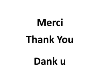 MerciThank YouDank u