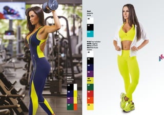 03
6610
Macacão
suplex
02
04
07
6135 Top nadador
6008 Legging
6014 Corsário
6017 Bermuda
suplex
03
09
01
02
04
10
05
44
07
neon
6441
Jaqueta
jump
02
01
242
27
 