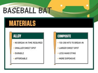 Baseball lesson history, equipment, skills | PDF