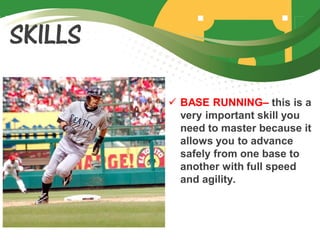 Baseball lesson history, equipment, skills | PDF