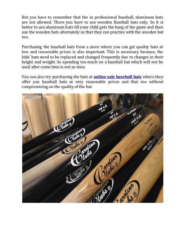 Baseball bat from the best in the market!