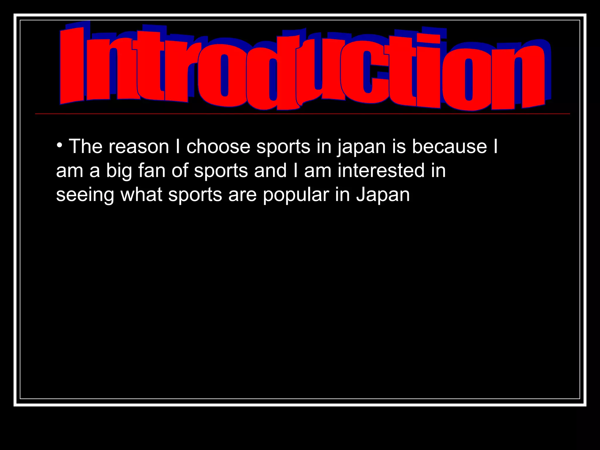 sports-in-japan-ppt